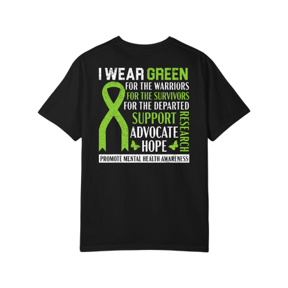 Time To Surrender Mental Health Black Out Tee