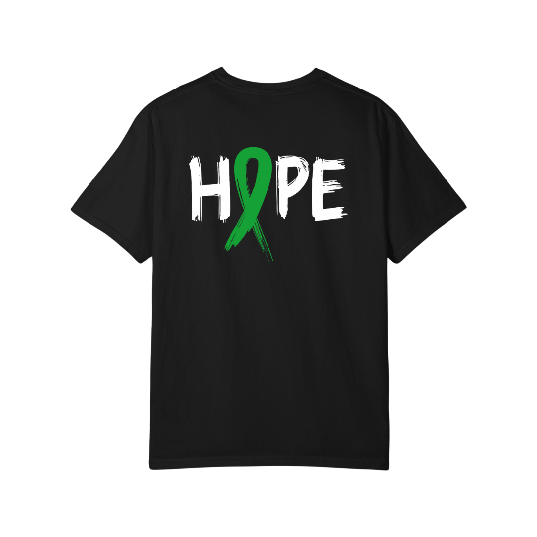 Time To Surrender Mental Health Black Out Tee