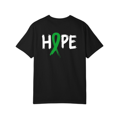 Time To Surrender Mental Health Black Out Tee