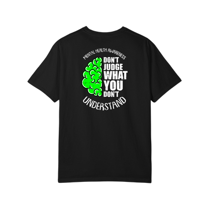 Time To Surrender Mental Health Black Out Tee