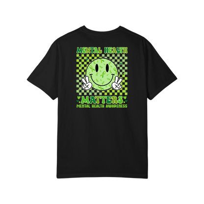 Time To Surrender Mental Health Black Out Tee