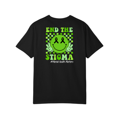 Time To Surrender Mental Health Black Out Tee