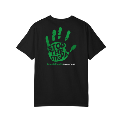 Time To Surrender Mental Health Black Out Tee