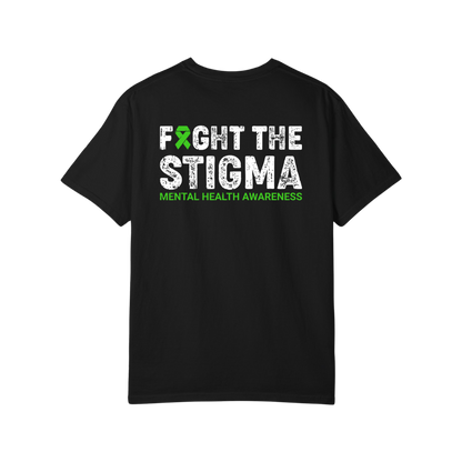 Time To Surrender Mental Health Black Out Tee
