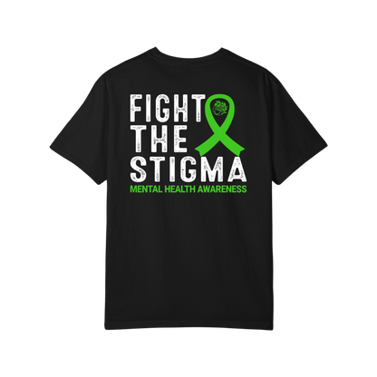 Time To Surrender Mental Health Black Out Tee