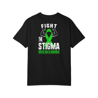 Time To Surrender Mental Health Black Out Tee