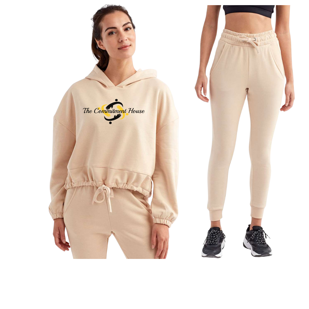 Women's Cropped Sweatsuit