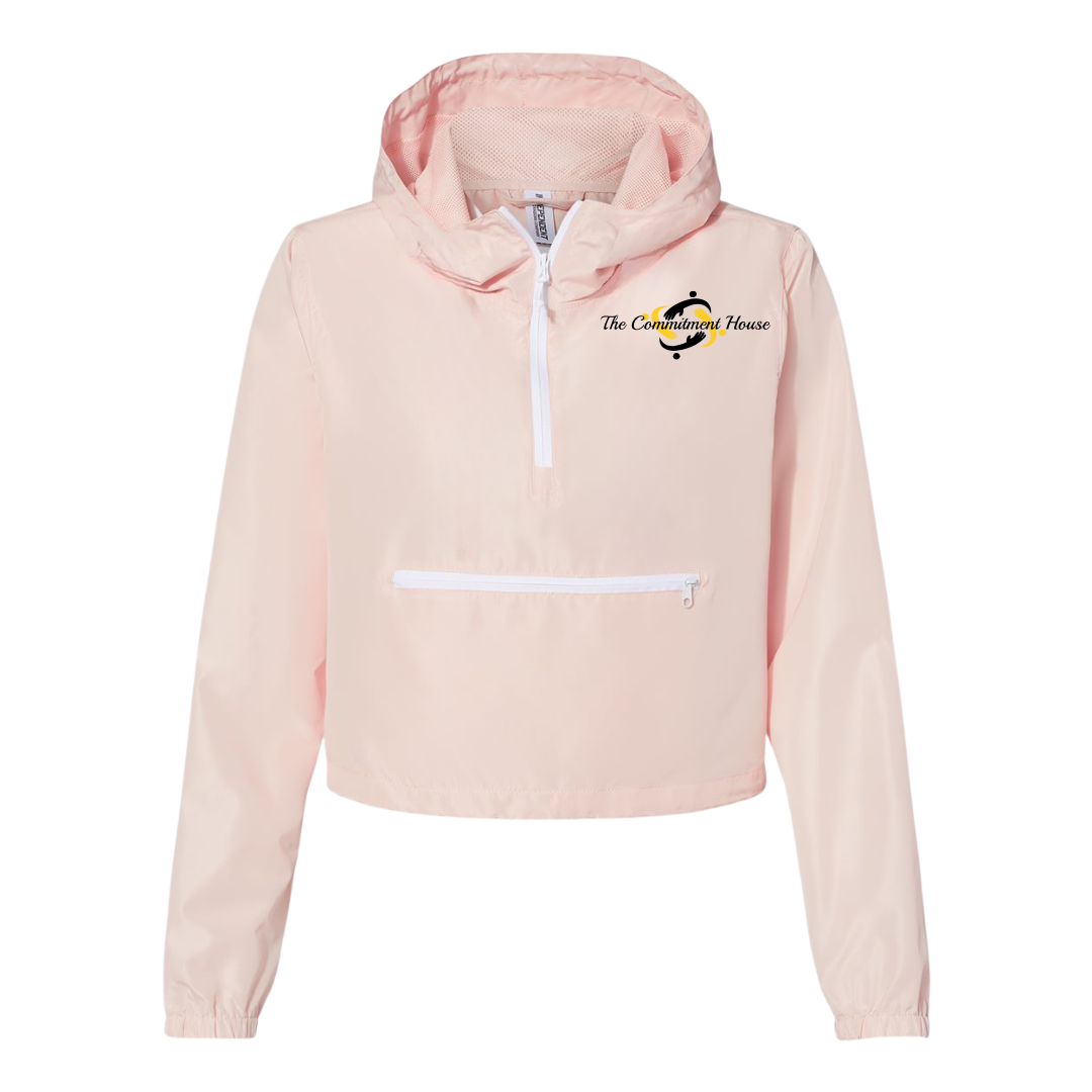 TCH Womens Q Zip Windbreaker