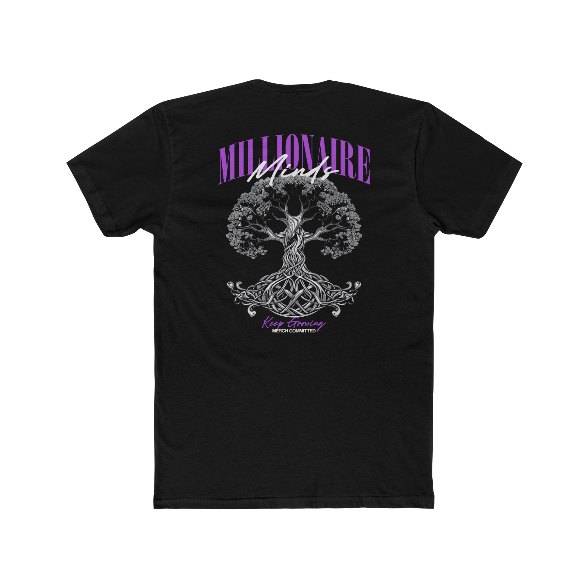 Millionaire Minds Black Out Tee