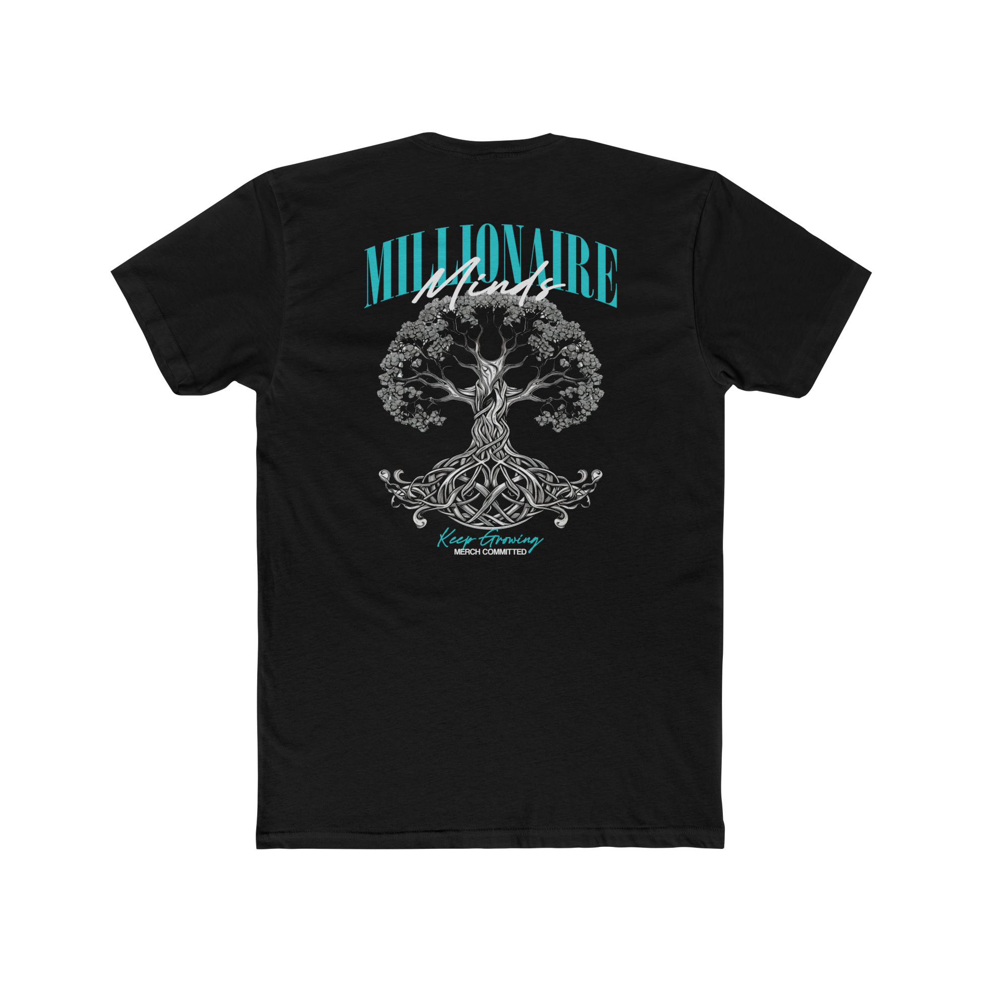 Millionaire Minds Black Out Tee