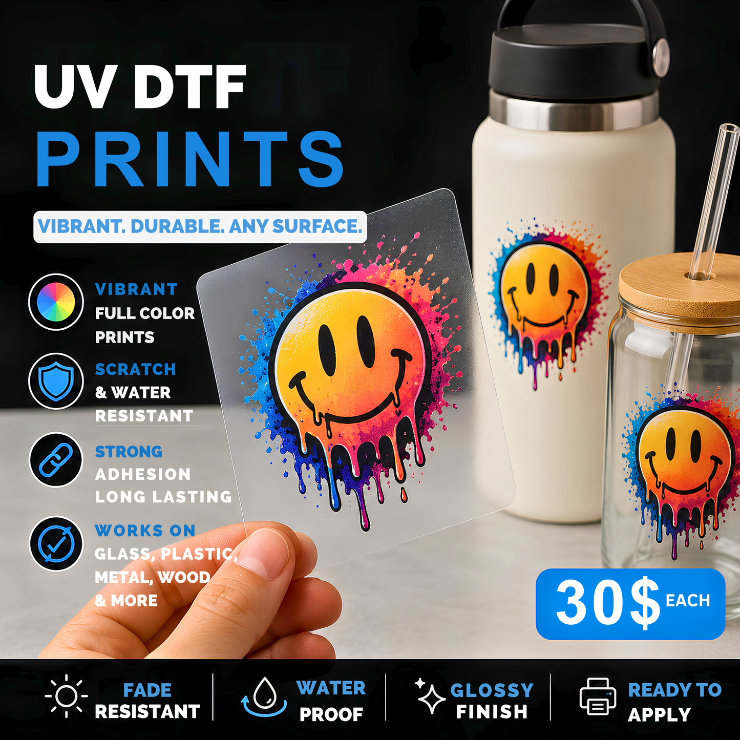 UV DTF Prints