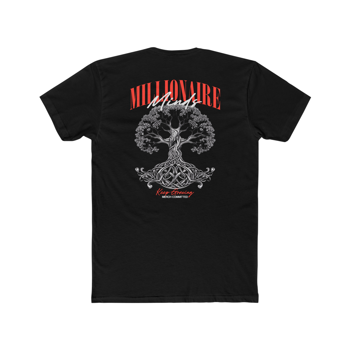 Millionaire Minds Black Out Tee