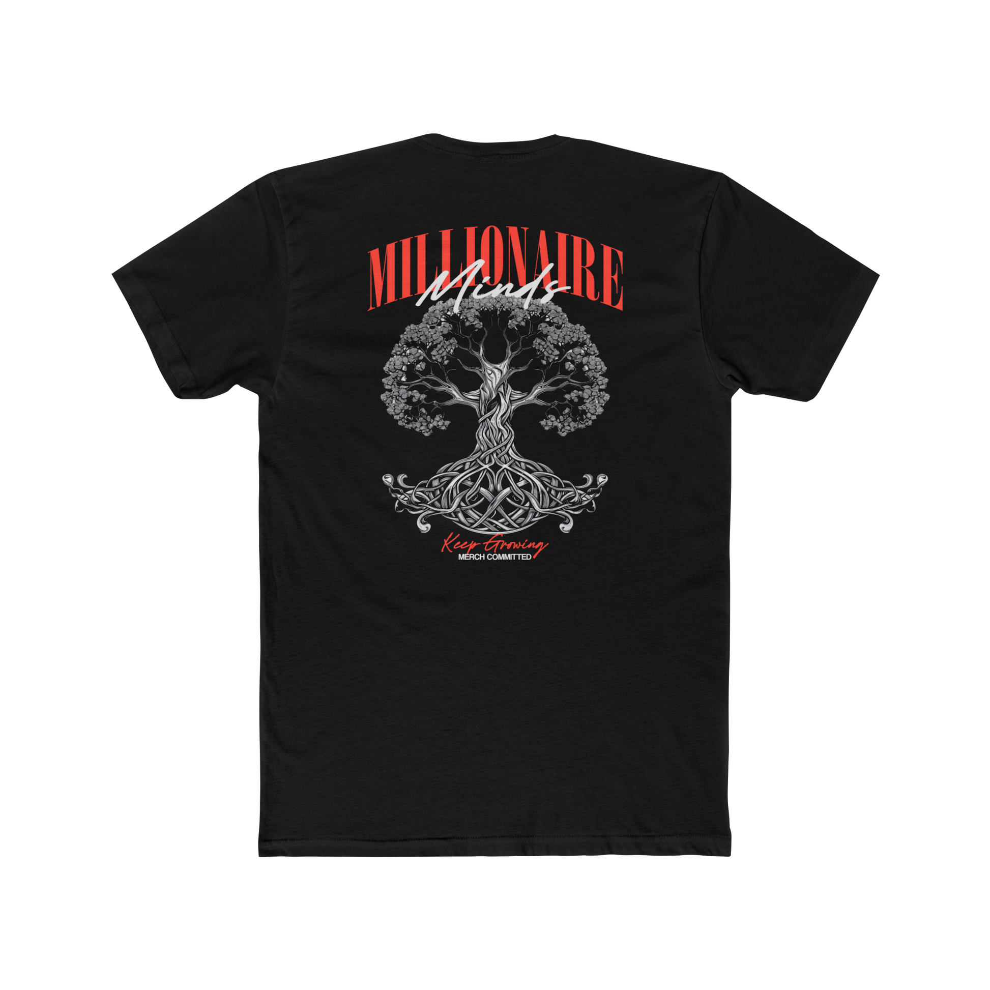 Millionaire Minds Black Out Tee