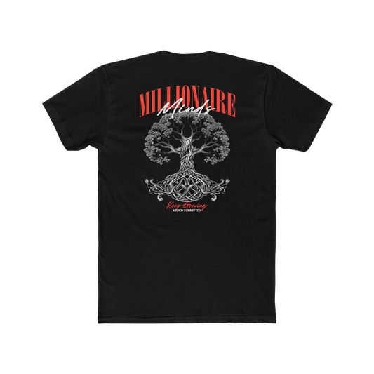 Millionaire Minds Black Out Tee Merch Committed