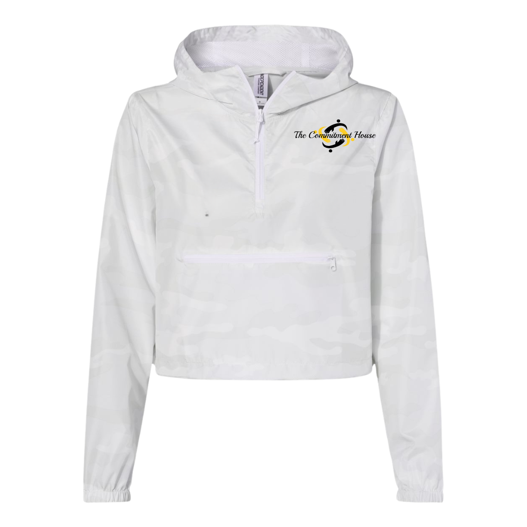 TCH Womens Q Zip Windbreaker