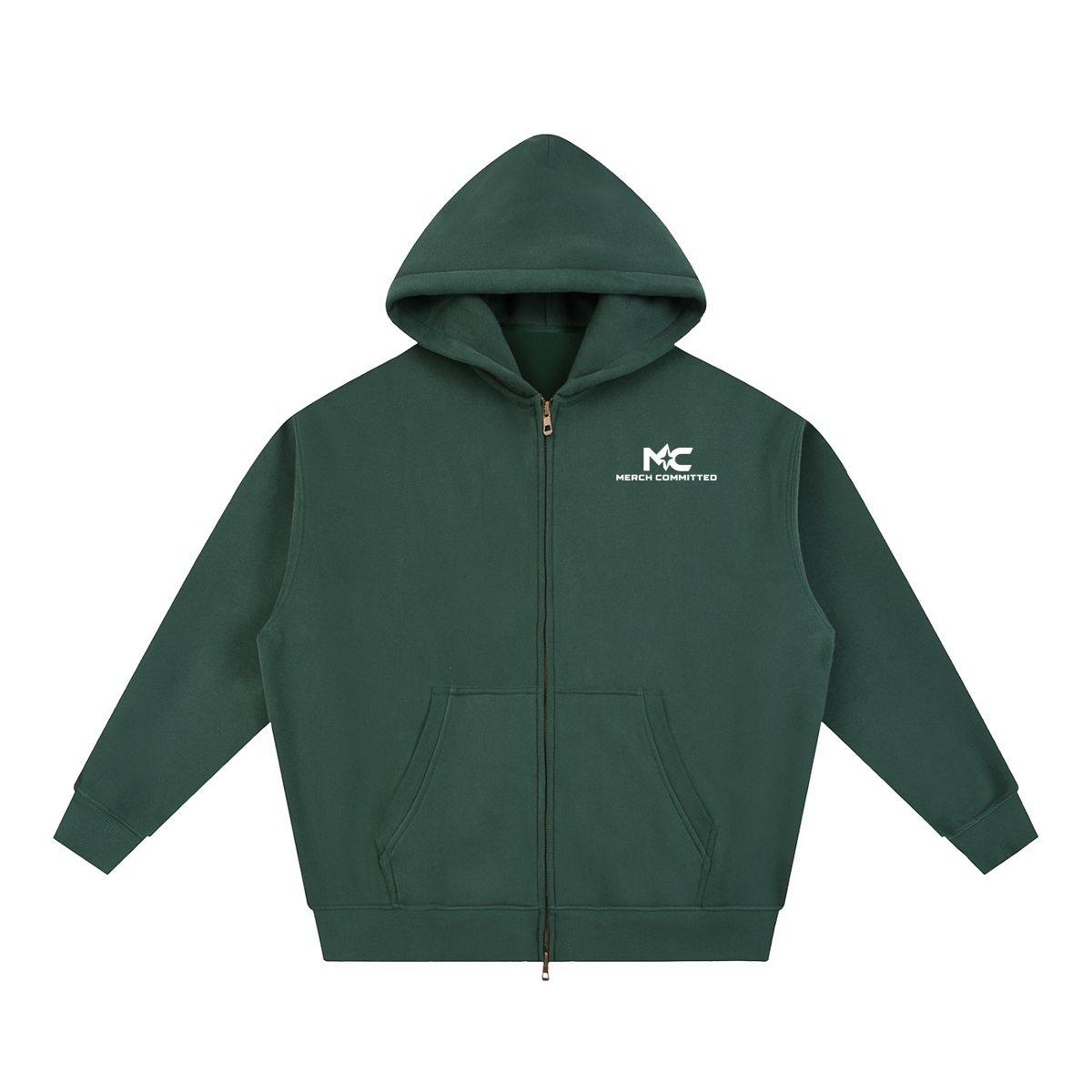 Essential Oversized Fleece Boxy Hoodie