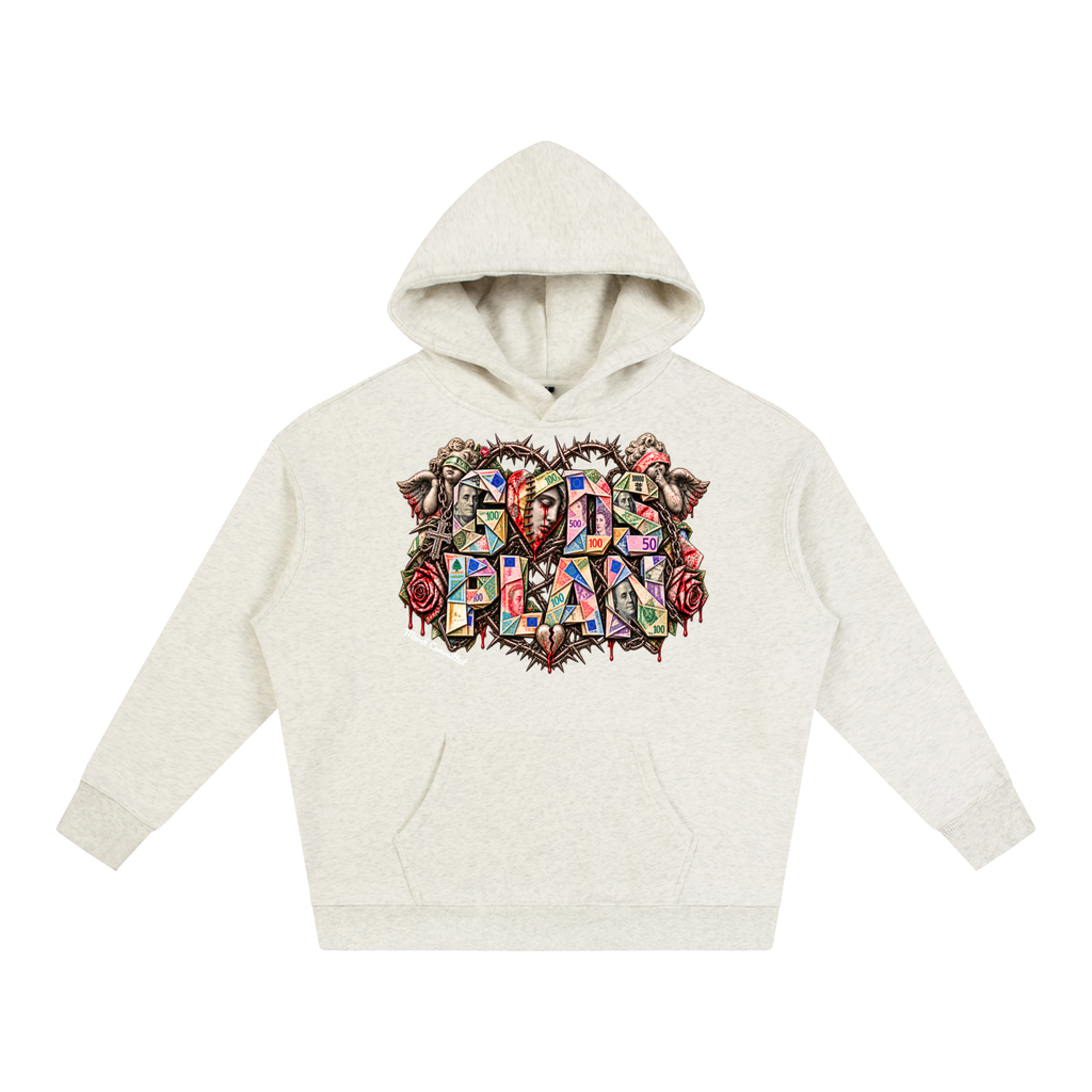 Gods Plan Oversize Fleeced Hoodie