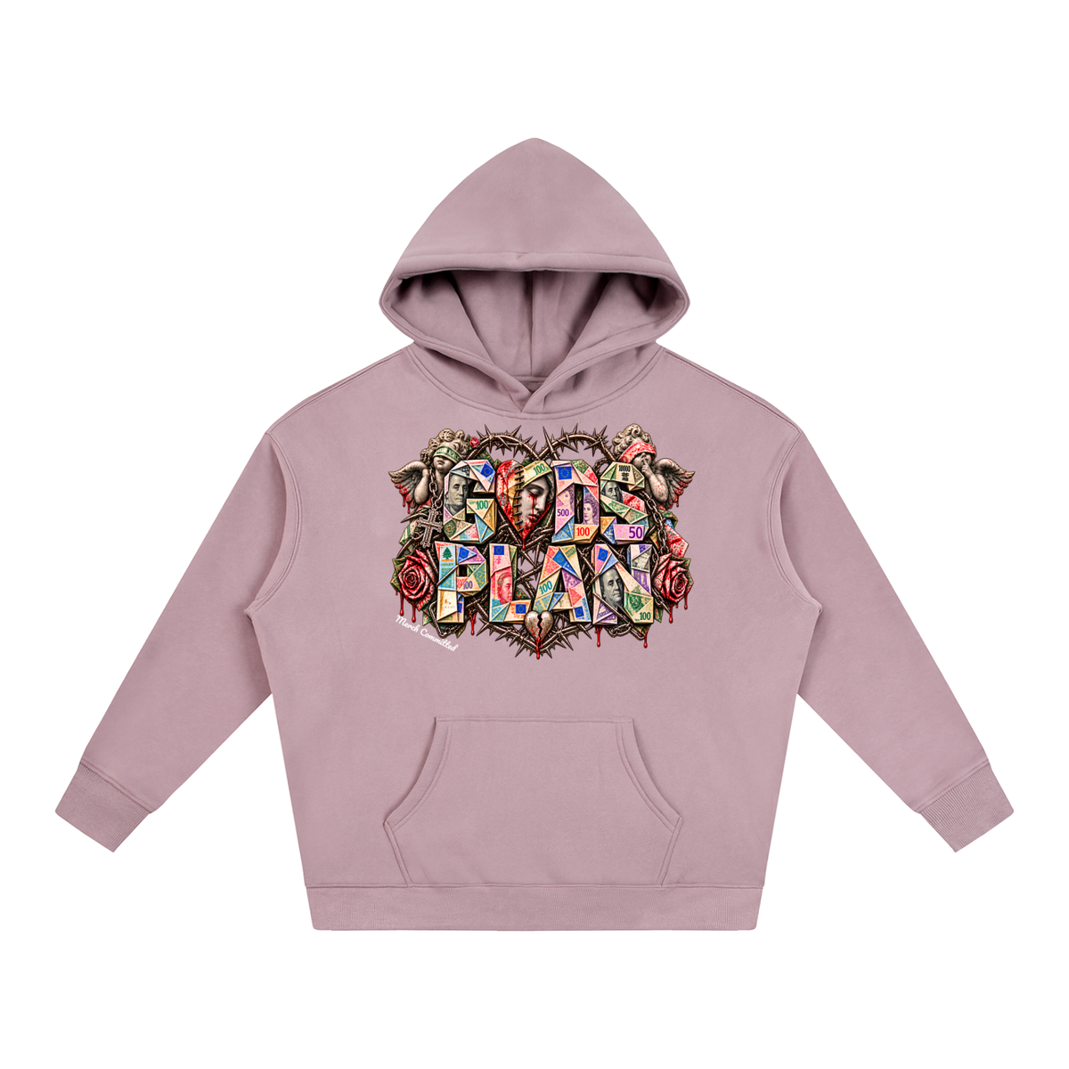Gods Plan Oversize Fleeced Hoodie