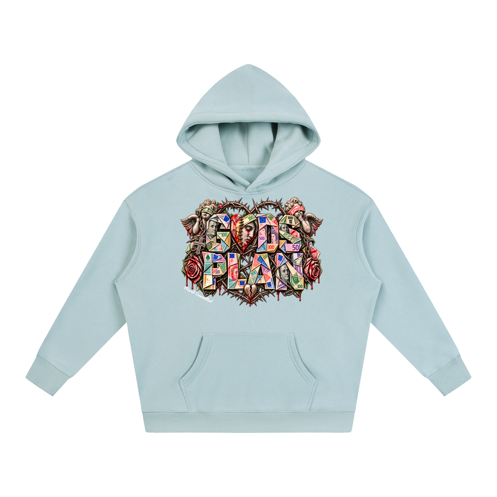 Gods Plan Oversize Fleeced Hoodie