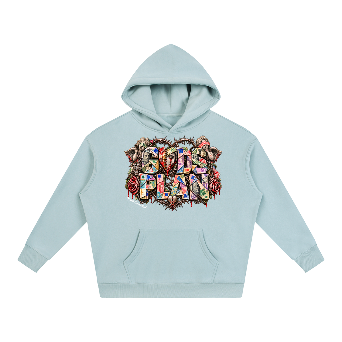 Gods Plan Oversize Fleeced Hoodie