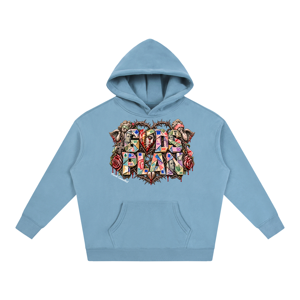 Gods Plan Oversize Fleeced Hoodie