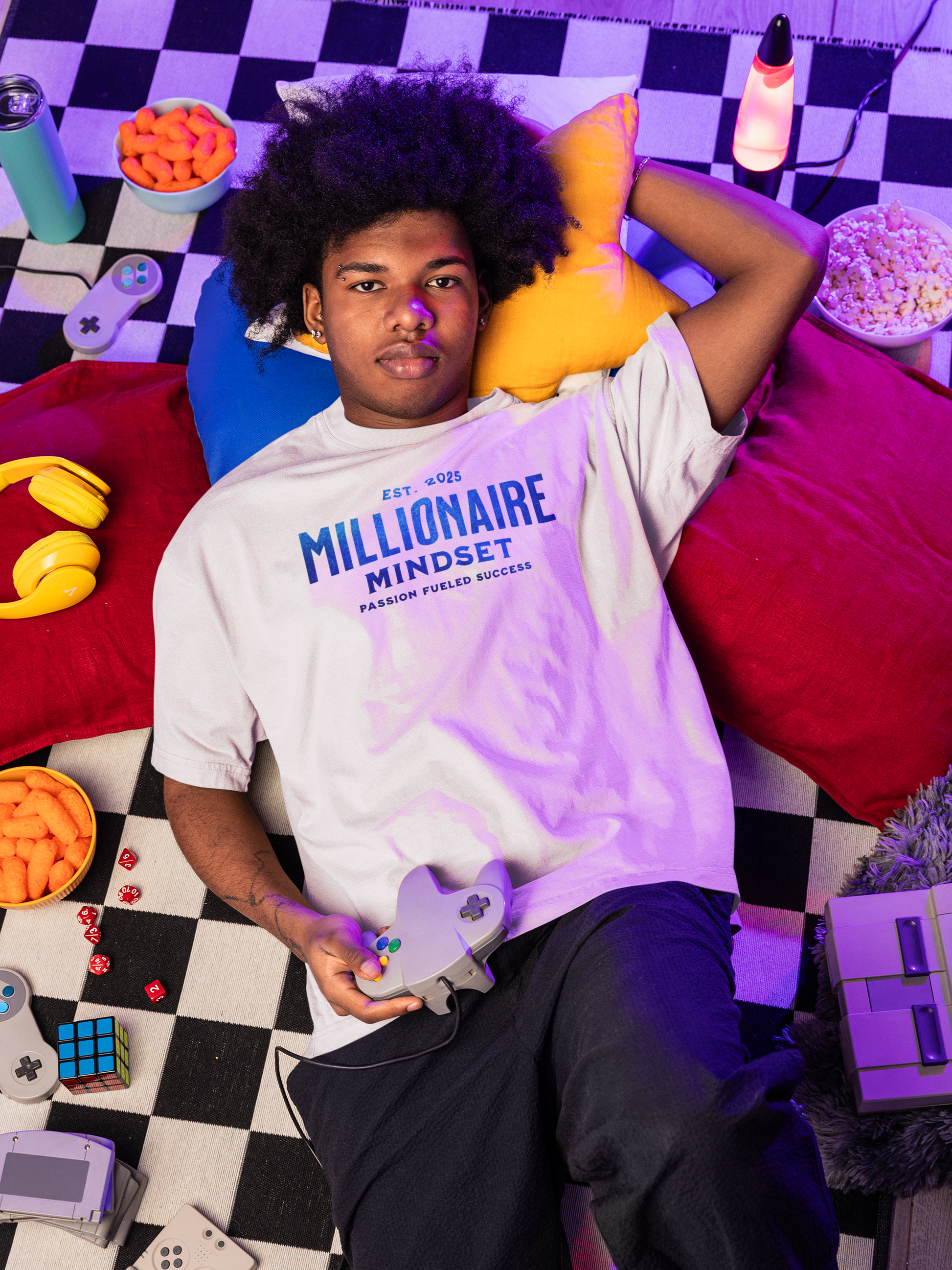 Millionaire Mindset-Blue Stone